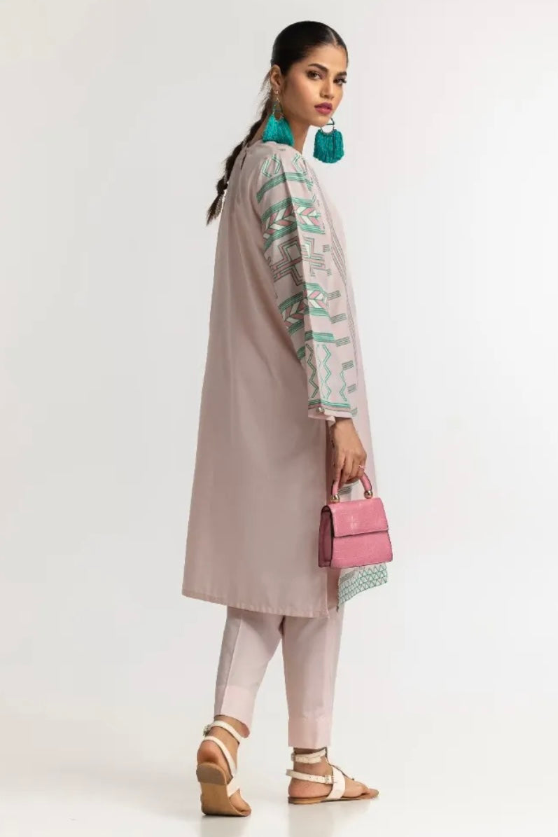 GUL AHMED CASUAL PRET | PRINTED SET ST-07