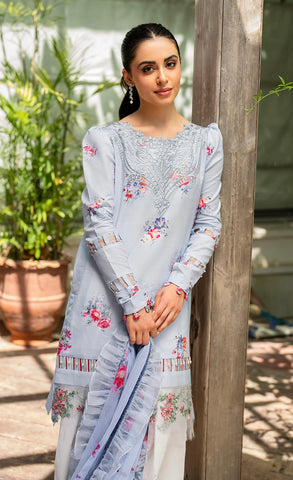 ASIFA NABEEL UNSTITCHED LAWN’24 | PANKH