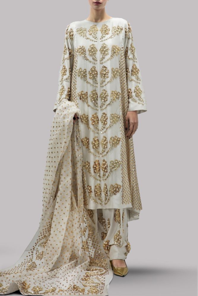 MUSE LUXE | EGRET EMBELLISHED SET