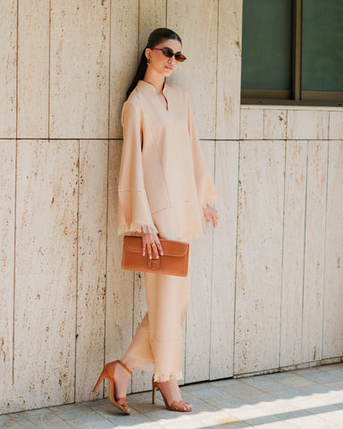 LIRA STUDIO | BEIGE FRINGE STUDIO SET