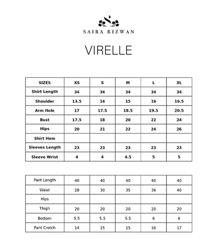 SAIRA RIZWAN ‘LAEL SILK PRET’26 | VIRELLE