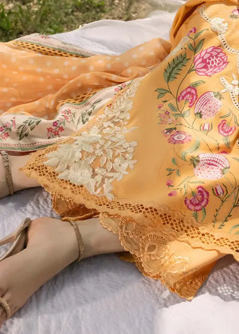 SAIRA SHAKIRA BLOOM UNSTITCHED LAWN’26 | LILY 1B