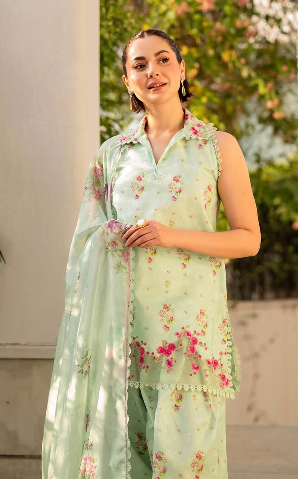 ASIFA NABEEL UNSTITCHED LAWN’24 | GUL E RANA