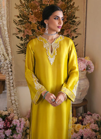 FARAH TALIB AZIZ LUXE PRET’24 | VEESTA LIME SET