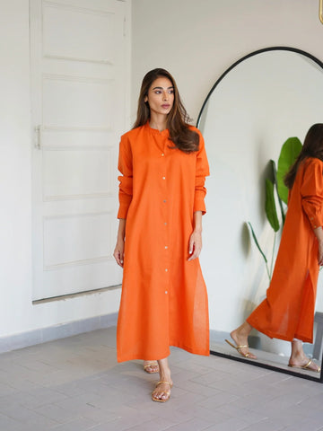 Sak | Oversized Linen Shirt