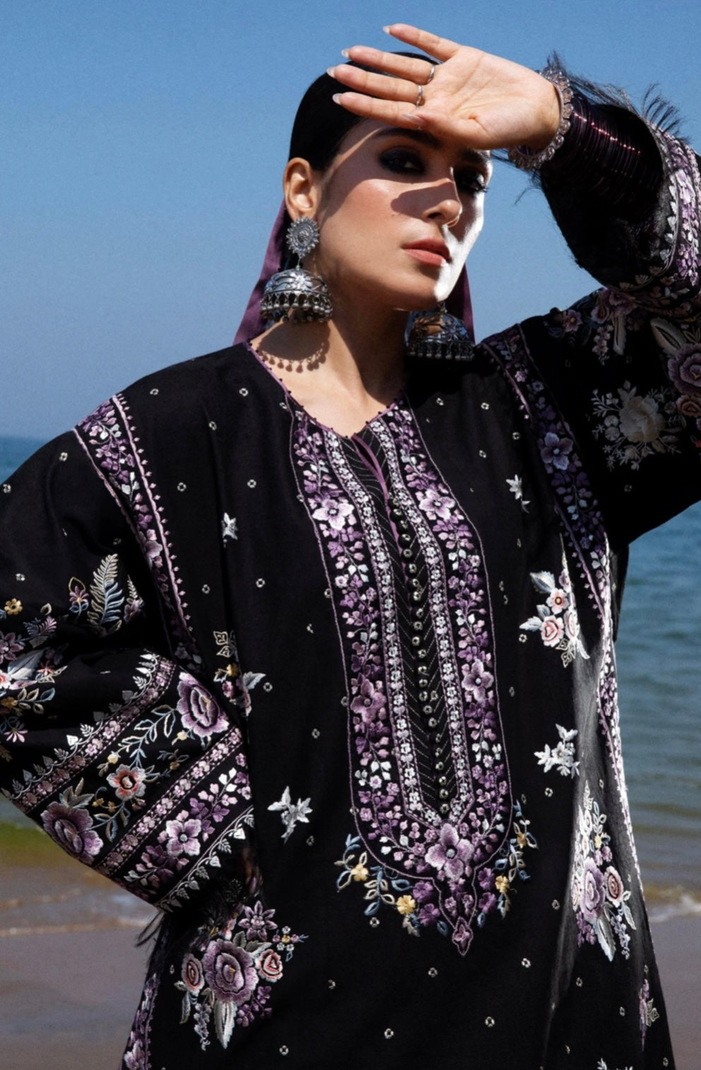 ZARA SHAHJAHAN UNSTITCHED LAWN’24 | SIFFA 4B