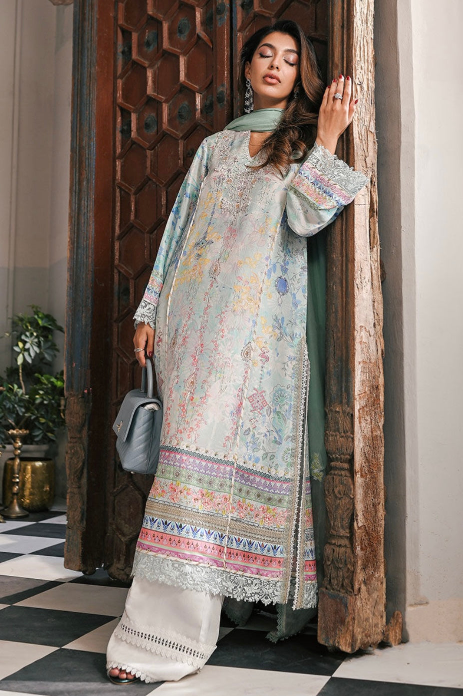 ANSAB JAHANGIR LUXE SILK PRET | SYBIL