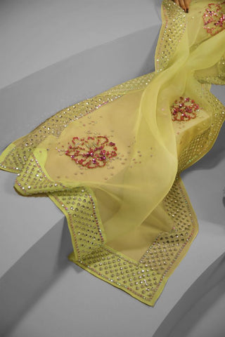 MUSE LUXE | VERBENA YELLOW EMBELLISHED SET