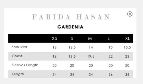 FARIDA HASAN ‘DHOOP LUXE PRET’26 | GARDENIA SHIRT AND PANTS