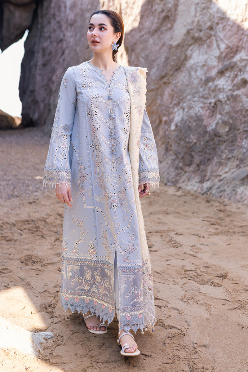 Qalamkar Unstitched | Firuze