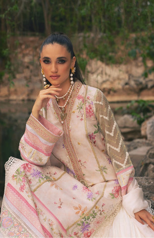 ANNUS ABRAR LUXE SILK PRET’24 | HANAH