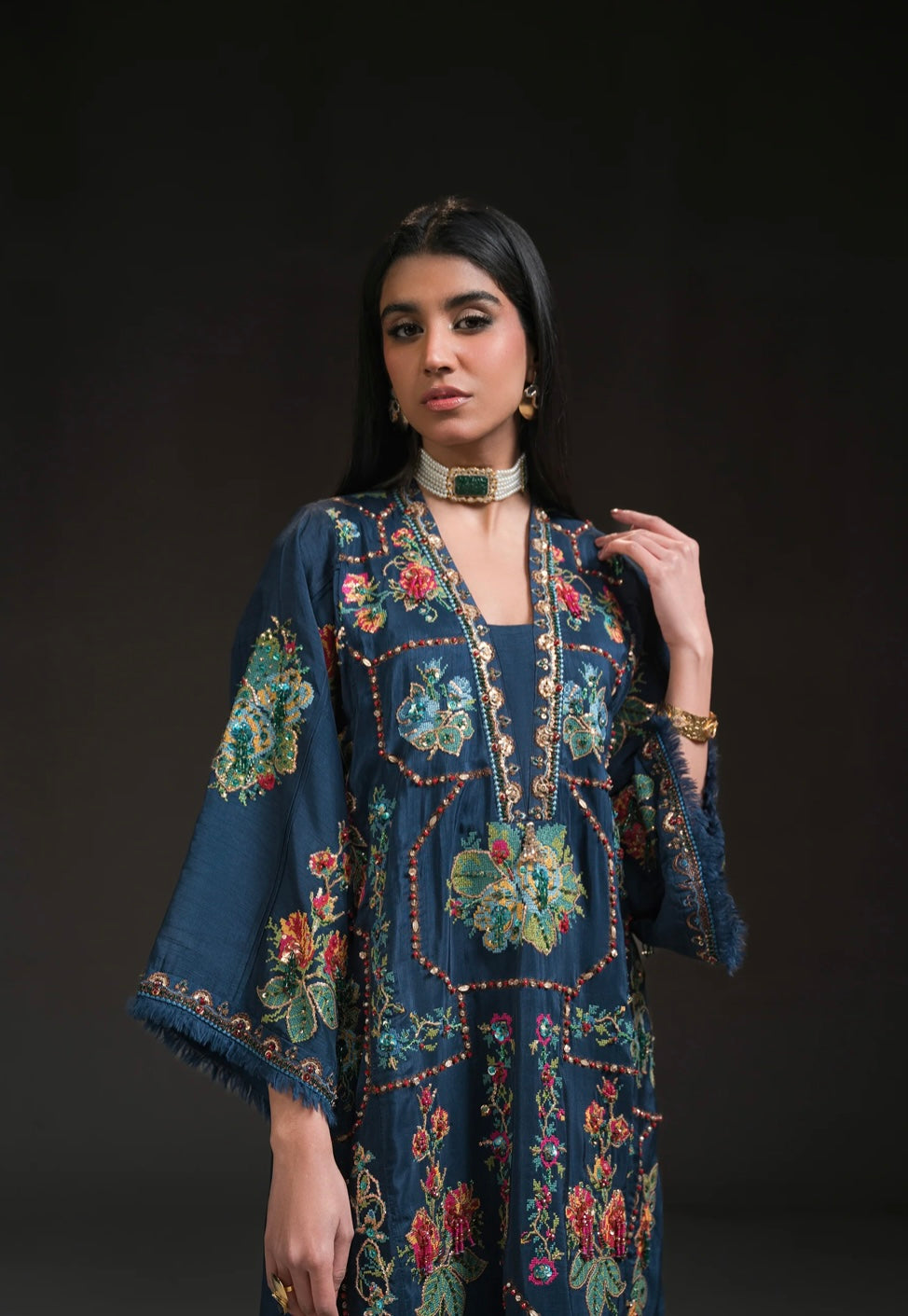 AMMARA KHAN GLITZ VOL 2 | COLOUR BLOOM MATCHING SET
