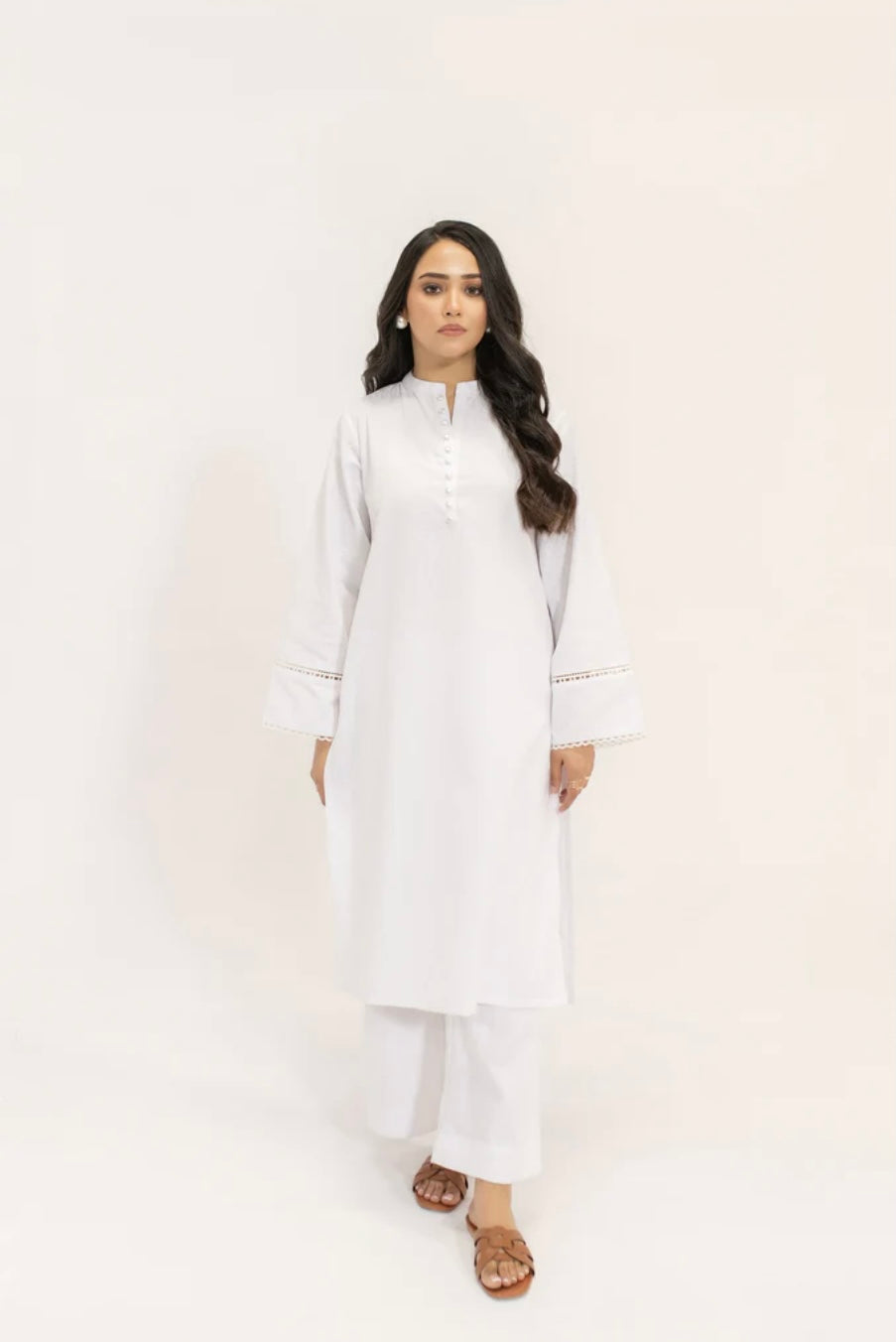 HASSAL | TEXTURED WHITE SUIT
