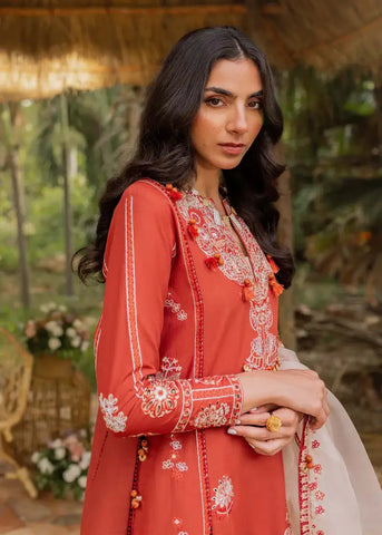 SIRAA SADAF FAWAD KHAN LAWN UNSTITCHED’24 | FAIZAH (B)