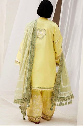ZARA SHAHJAHAN UNSTITCHED LAWN’24 | DILARA 15A