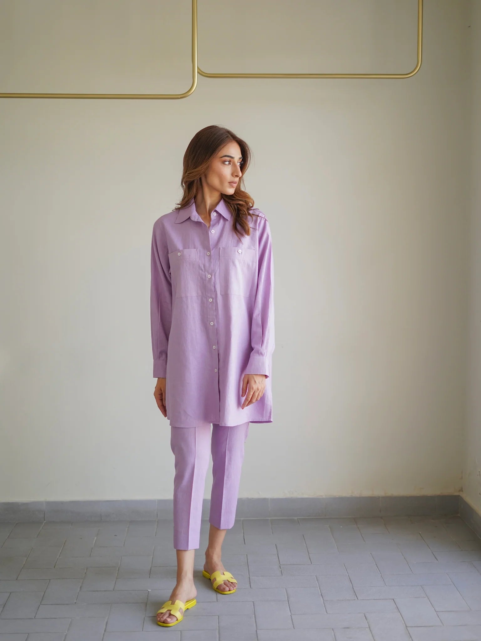 SAK | LILAC LINEN SET