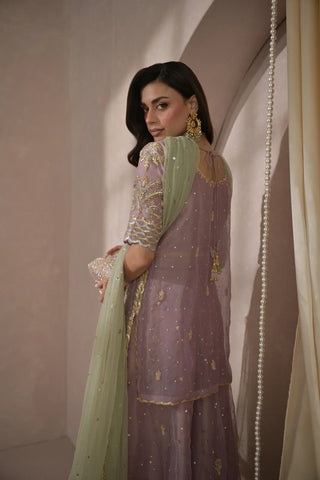 NIMRAH HAFSA ‘ZEINA FESTIVE FORMALS’26 | AVIA LILAC