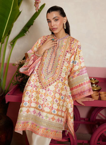 FARAH TALIB AZIZ ‘MAYNA FESTIVE PRET’26 | KILO IVORY SHIRT & DUPATTA