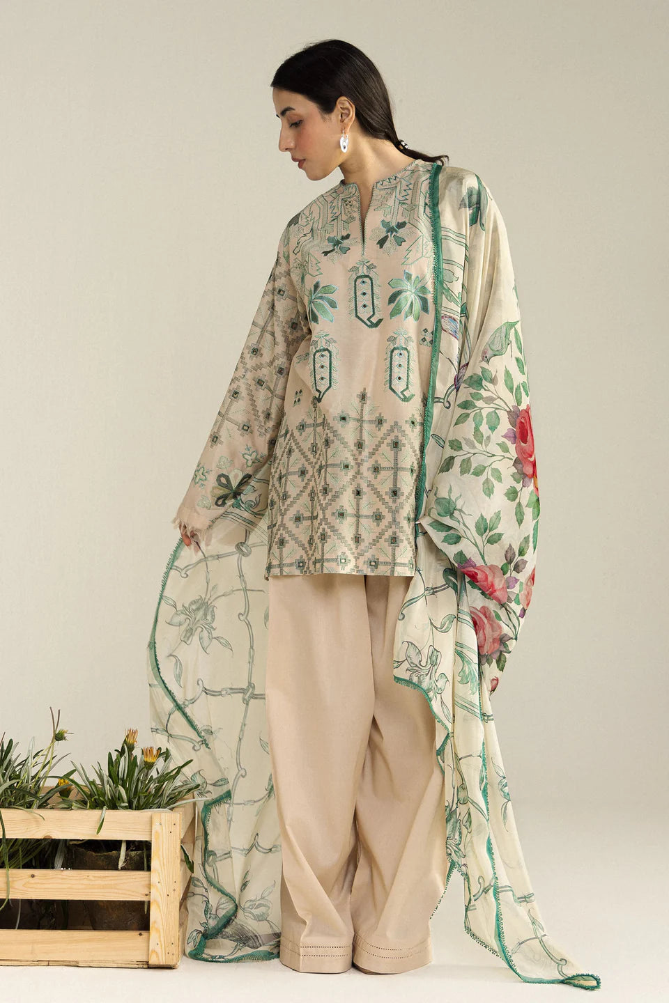 COCO BY ZARA SHAHJAHAN LAWN EDIT’26 | SOREN 9B