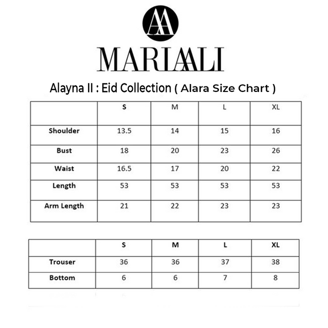 MARIA HASSAN ALI ‘ALAYNA’ VOL 2 | FINCH