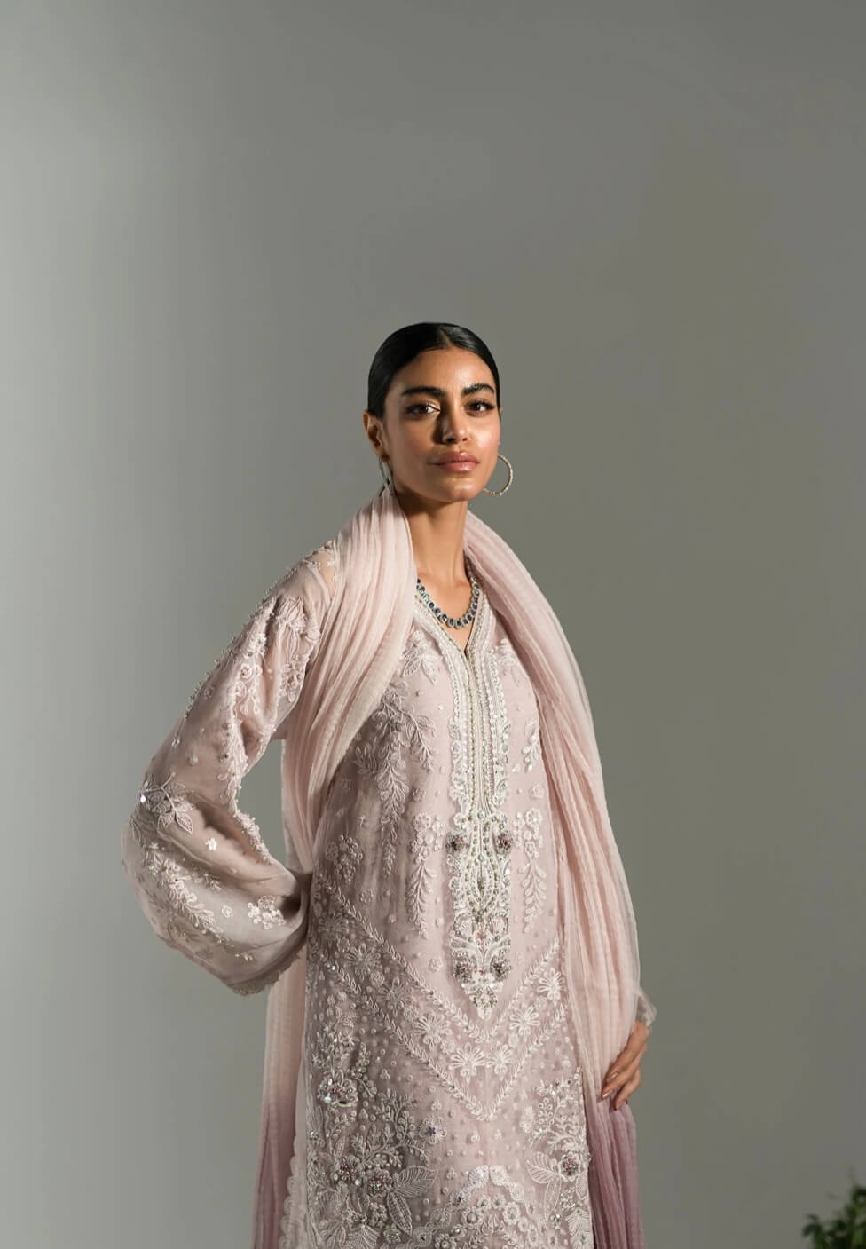 AMMARA KHAN LILY’24 | LILAC DUSK EMBROIDERED SET