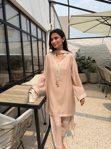 SAK ‘FOREVER NEUTRALS’26 | LIGHT PINK NINA SET