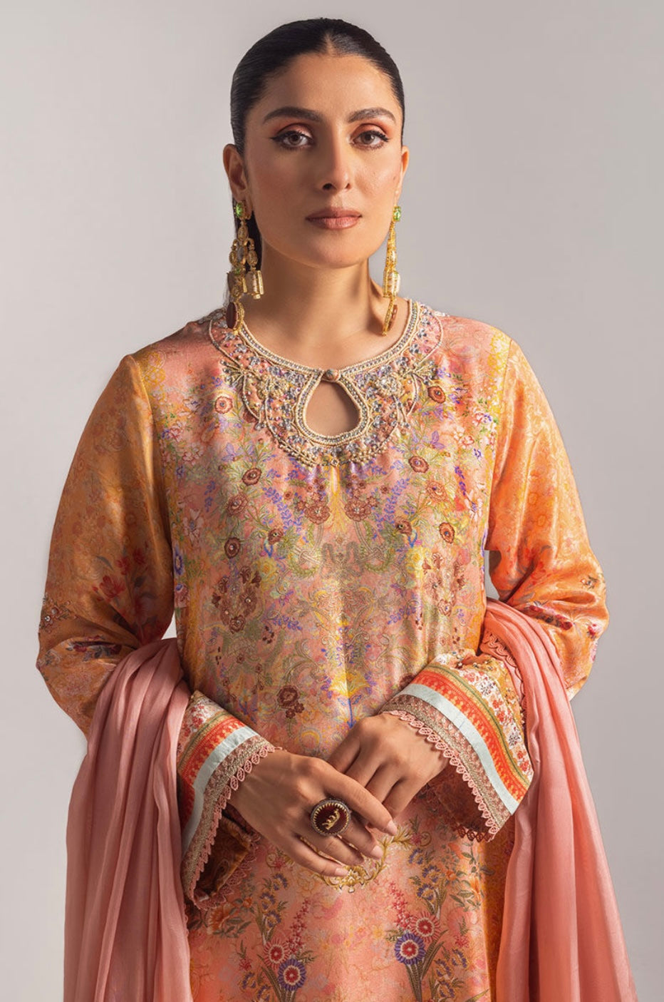 ANSAB JAHANGIR AYEZA LUXURY SILK’24 | ELORA