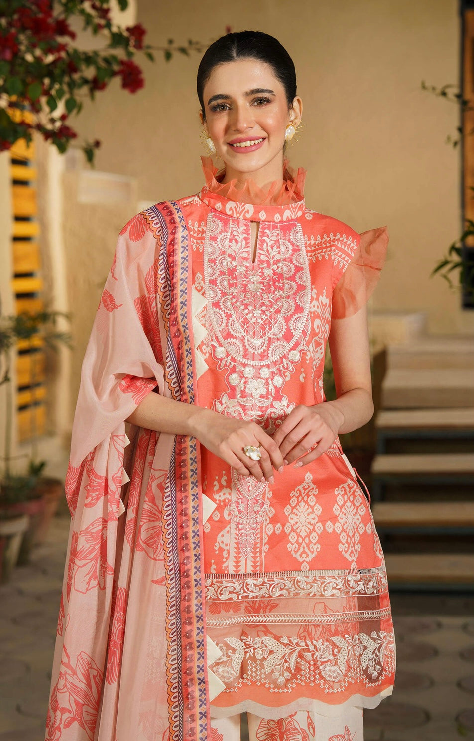 ASIFA & NABEEL UNSTITCHED LAWN’24 | DAHLIA
