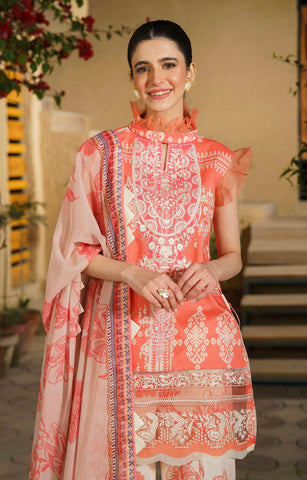 ASIFA & NABEEL UNSTITCHED LAWN’24 | DAHLIA