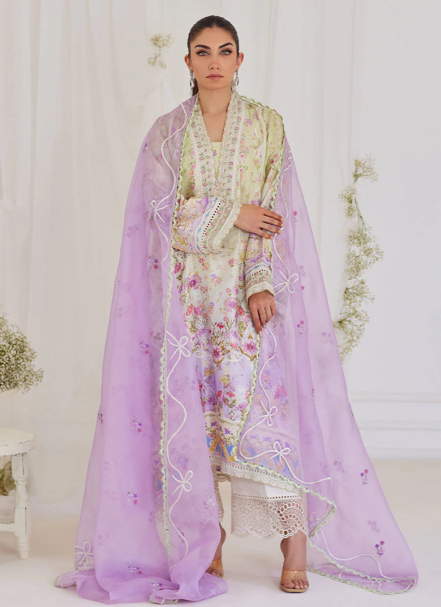 FARAH TALIB AZIZ LUXE SILK PRET’24 | RENATA SHIRT AND DUPATTA