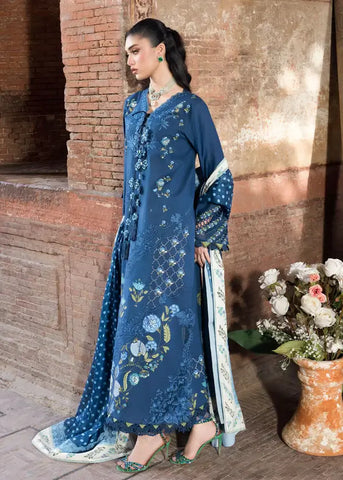 SAIRA SHAKIRA BLOOM UNSTITCHED LAWN’26 | LILY 1A