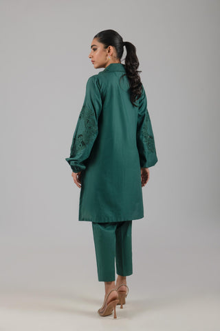 AYESHA SOMAYA CASUAL PRET’24 | GREEN SET
