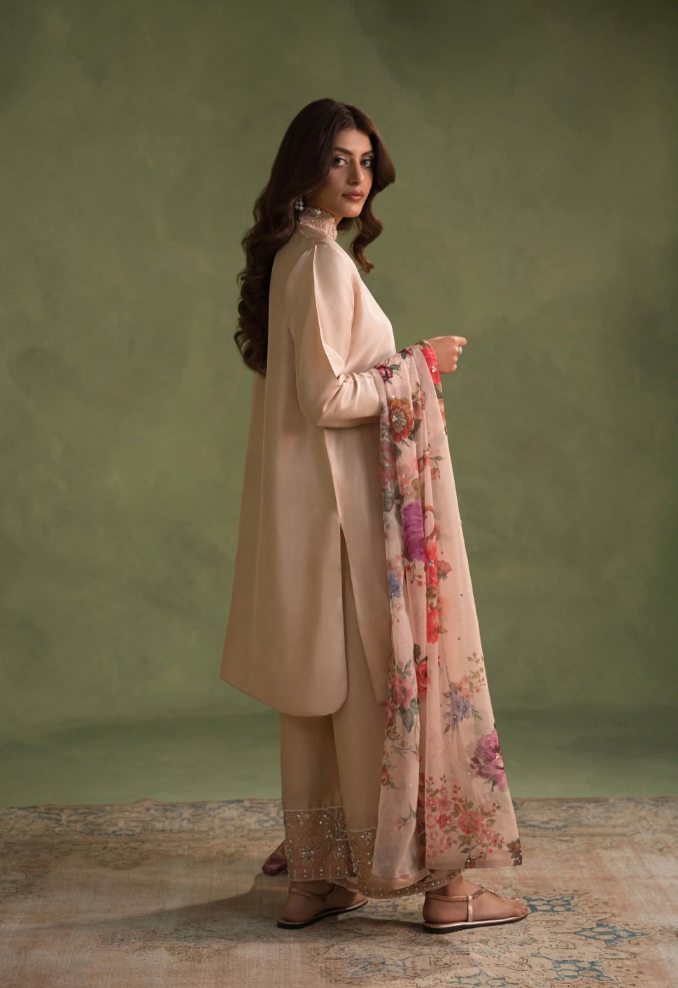 AMMARA KHAN | PERFECT PEACH MATCHING SET