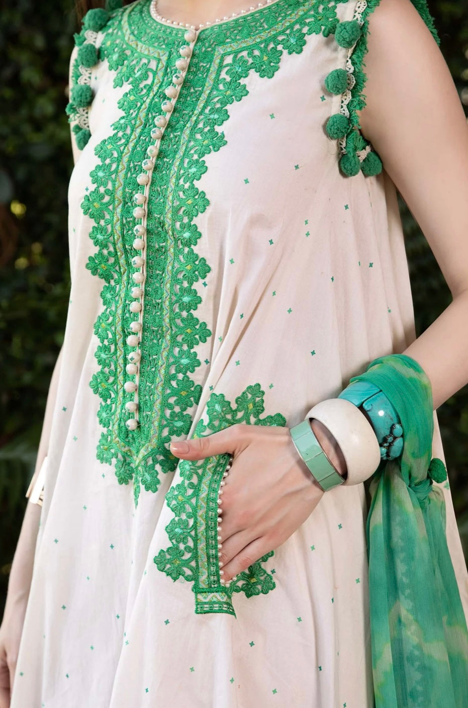 MARIA B LAWN UNSTITCHED | US-6B