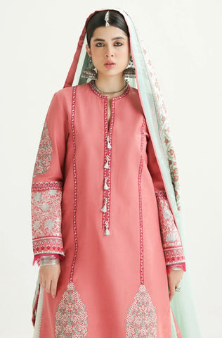 ZARA SHAHJAHAN UNSTITCHED LAWN’24 | SANDAL 10B