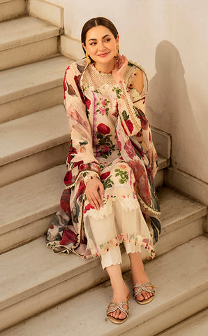 ASIFA NABEEL UNSTITCHED LAWN’24 | GULABO