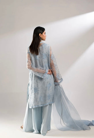 AMMARA KHAN LILY’24 | COOL BLUE CO-ORD SET