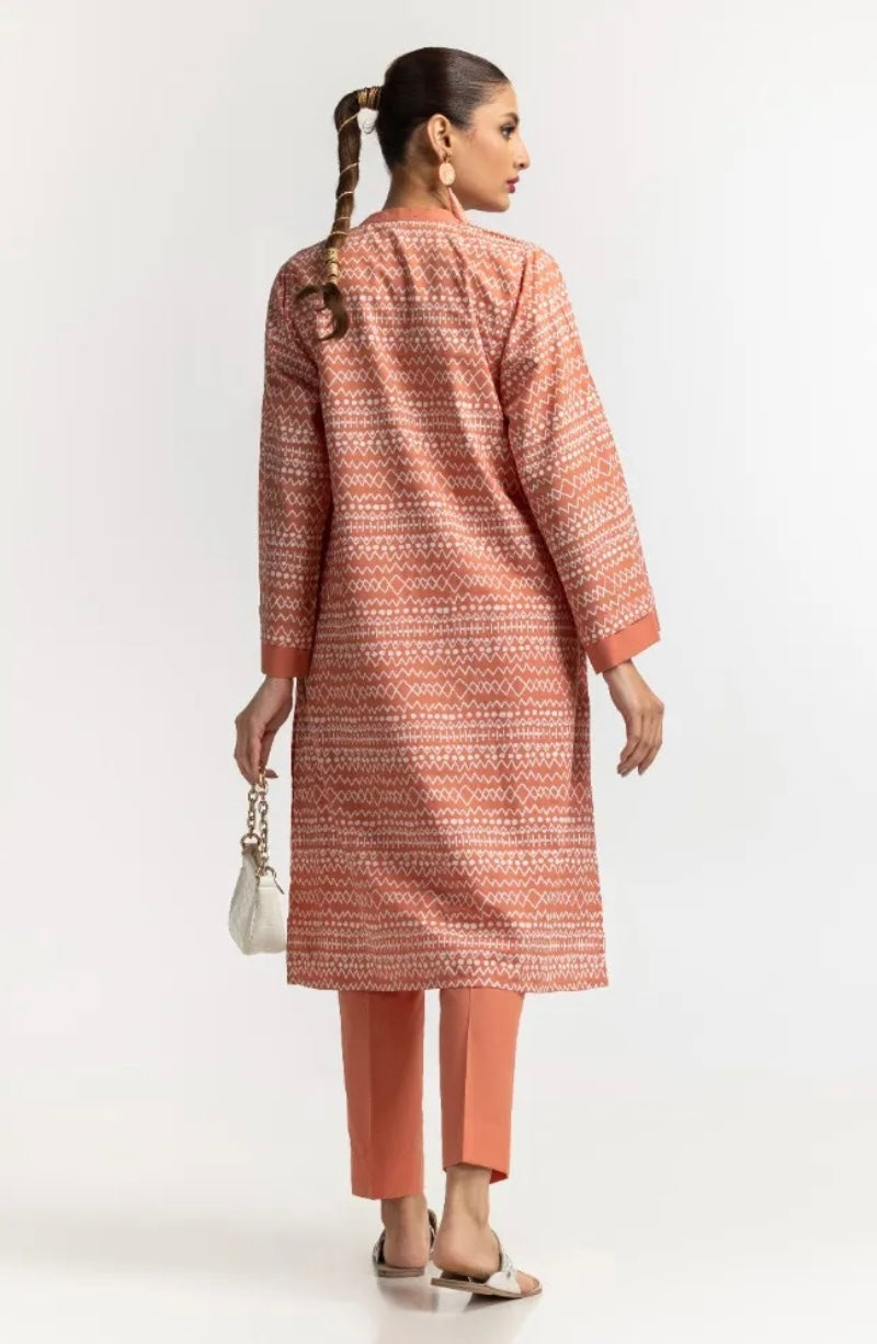 GUL AHMED CASUAL PRET | PRINTED SET ST-10