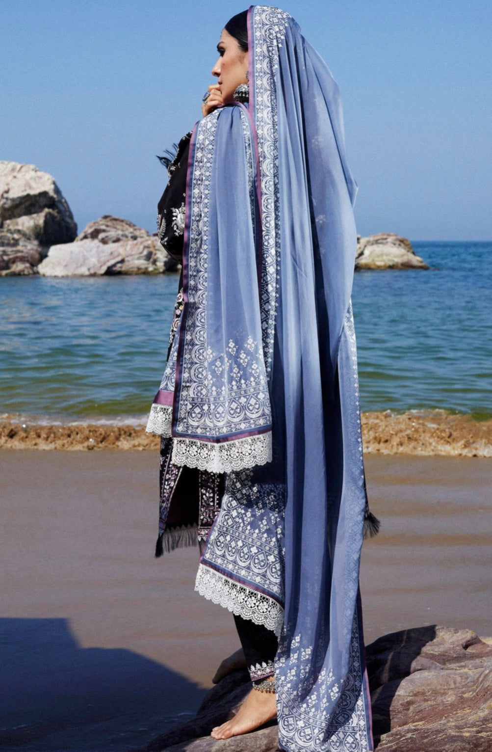 ZARA SHAHJAHAN UNSTITCHED LAWN’24 | SIFFA 4B
