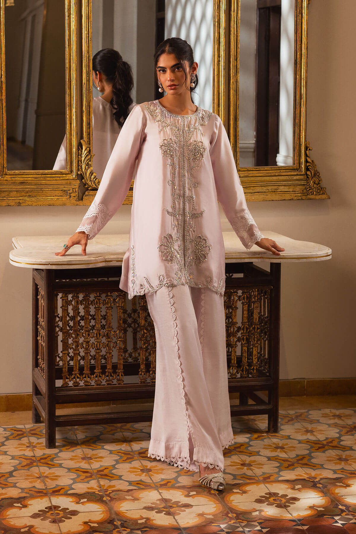 ANNUS ABRAR LEAH LUXURY PRET’26 | ZERIN SET