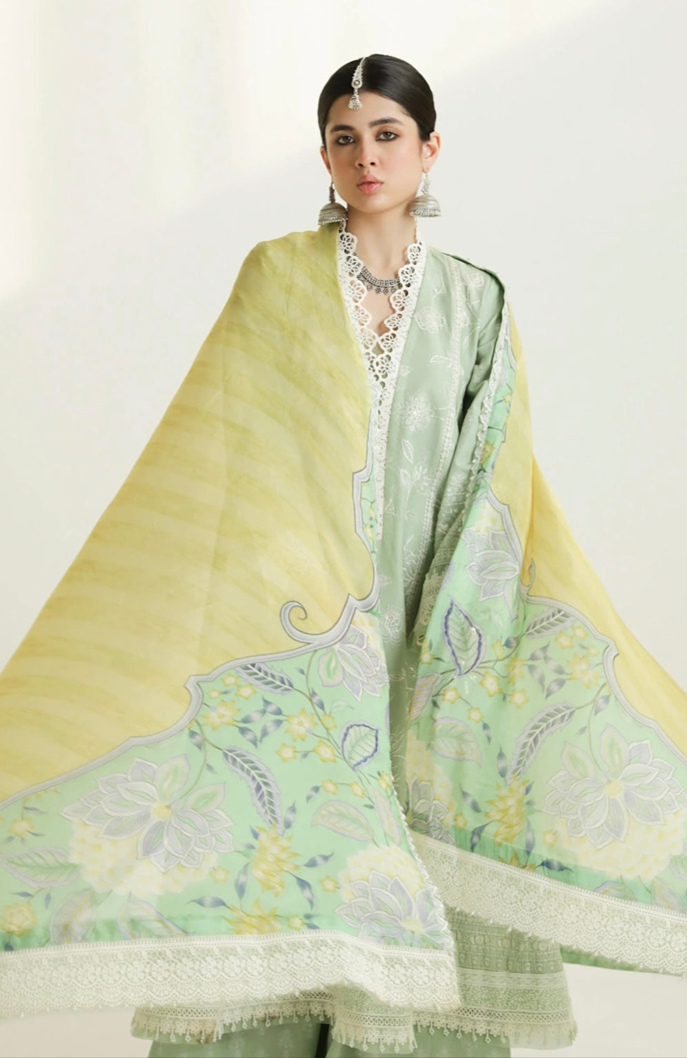 ZARA SHAHJAHAN UNSTITCHED LAWN’24 | MAHI 1B