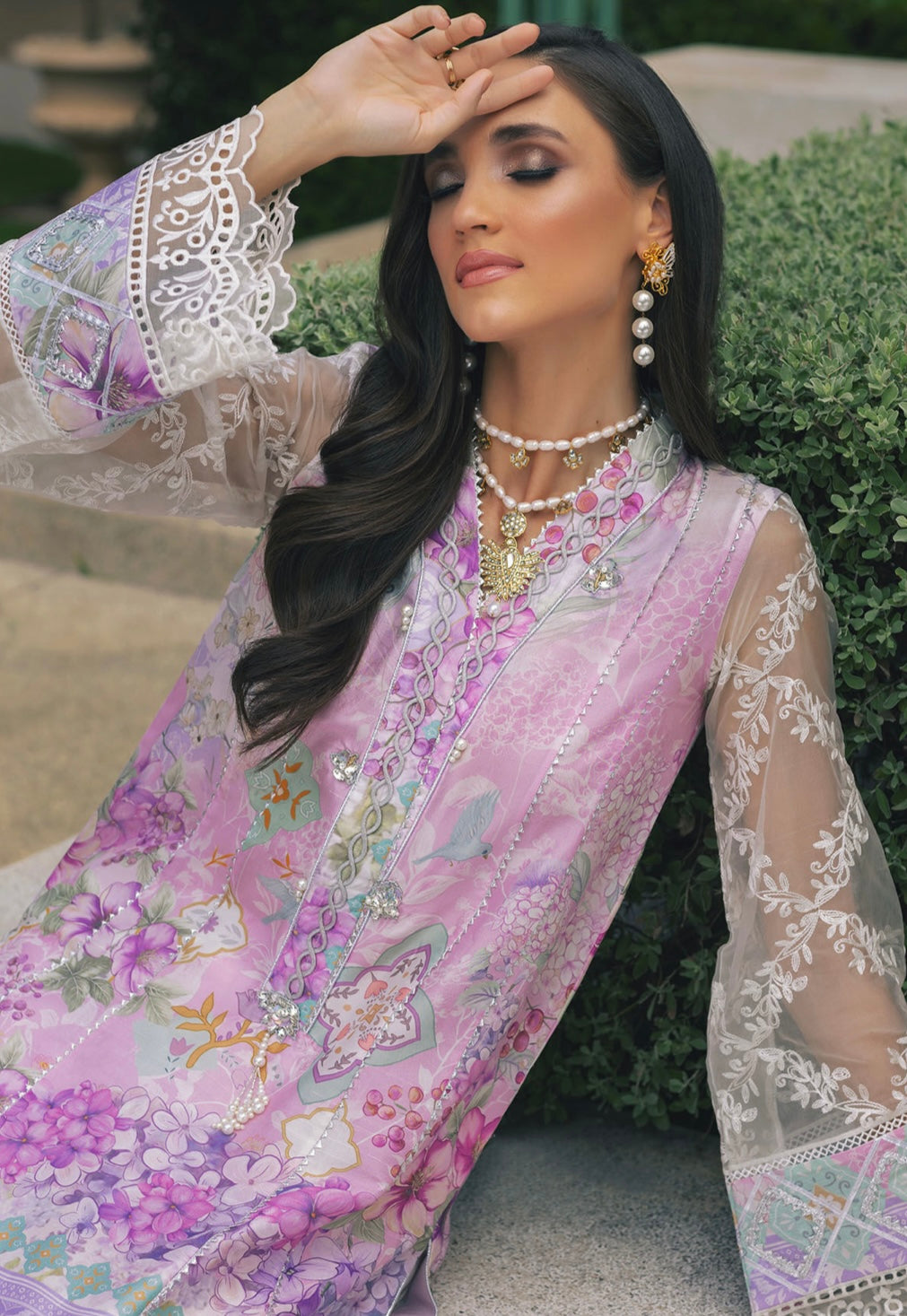 ANNUS ABRAR LUXE SILK PRET’24 | LARISA