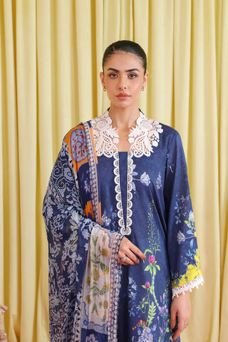 AMMAR KHAN LAWN PRET’26 | LACY BLUES