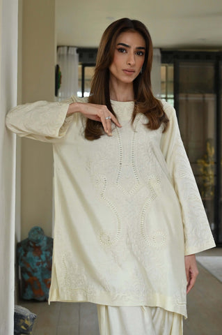 LA PRET EMBROIDERED PRET'26 | SAFINA SET
