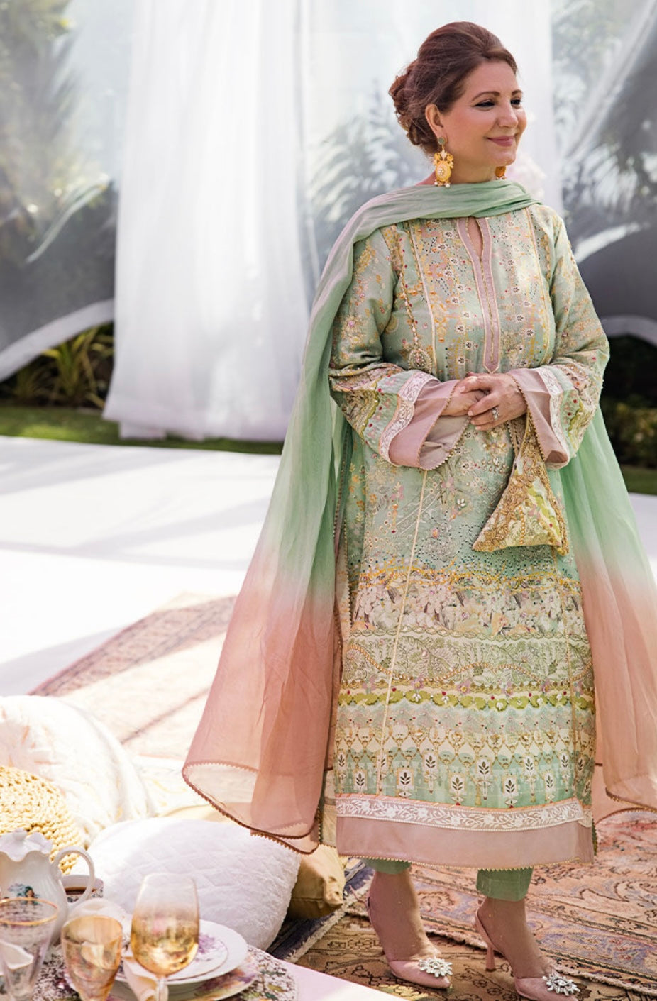 ANSAB JAHANGIR LUXE SILK PRET | REINE