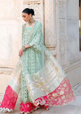 SAIRA SHAKIRA WEDDING EDIT’26 | VOILA MINT GREEN