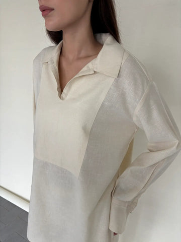 SAK ‘FOREVER NEUTRALS’26 | CREAM LINEN WILLOW SET