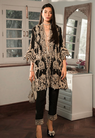 AMMARA KHAN LUXURY FORMALS’24 | BLACK JEWELLED BEAUTY
