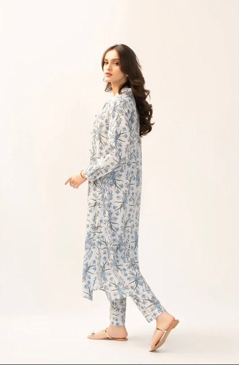 HASSAL SPRING SUMMER’24 | JASMINE BLUE SET