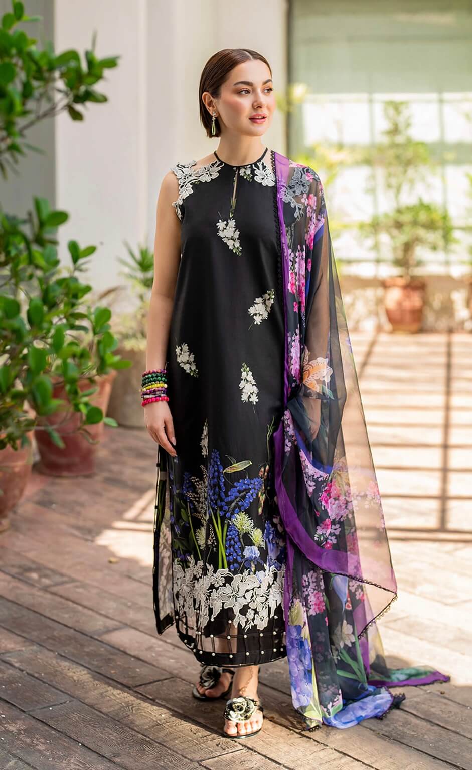 ASIFA NABEEL UNSTITCHED LAWN’24 | SURMA